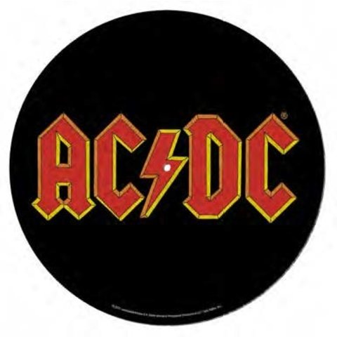AC/DC Logo - Feutrine Vinyle