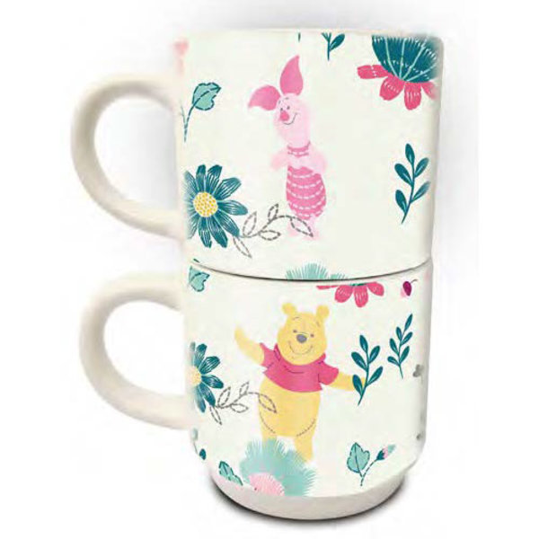 Winnie the Pooh Friends Forever - Stack Mug Set