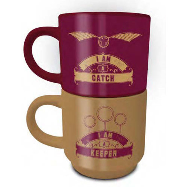 Harry Potter Catch & Keeper - Stack Mug Set