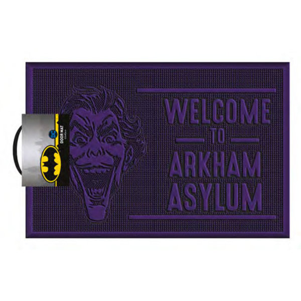 DC Comics Joker Arkham - Rubber Doormat