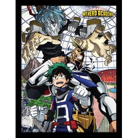 My Hero Academia - Chibi Characters Framed poster