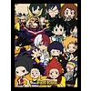 My Hero Academia Chibi Characters - Affiche Encadrée