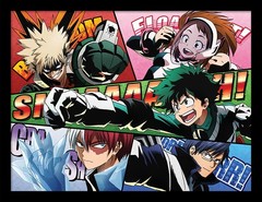 Produits associés au mot-clé My hero academia poster