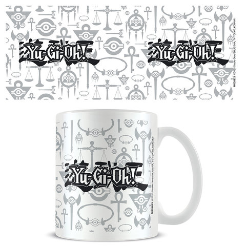 Yu-Gi-Oh! Logo Black & White - Mok