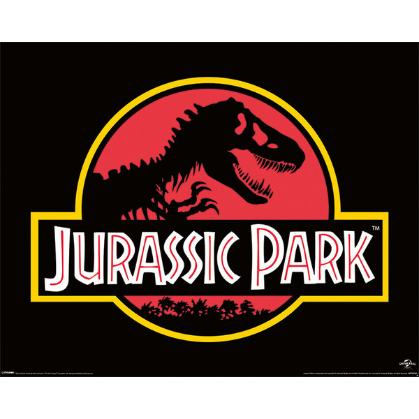 Jurassic Park Classic Logo - Mini Poster