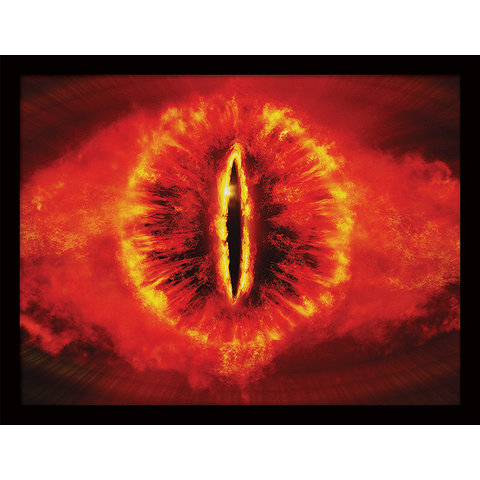 The Lord Of The Rings Eye - Framed Print