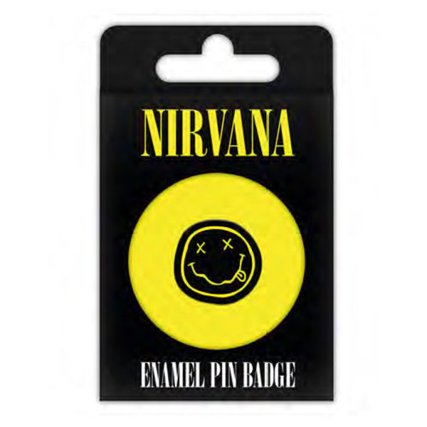 Nirvana Smiley - Enamel Pin Badge