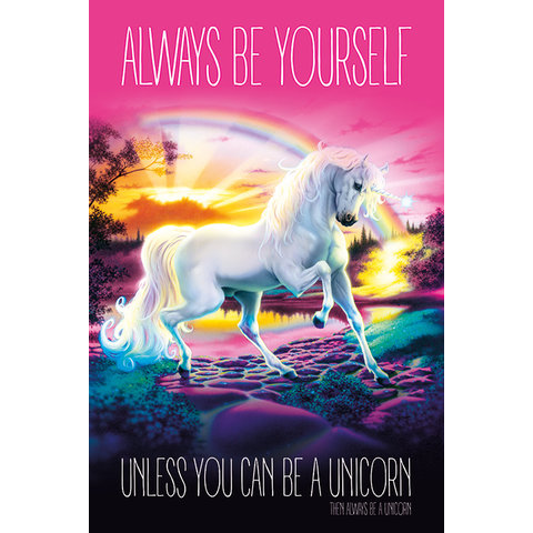 Unicorn Always Be Yourself - Maxi Poster