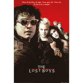 Official 25cm Diameter Wall Clock GP85960 The Lost Boys Never Die