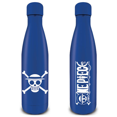 One Piece Straw Hat Pirates Emblem - Metal Drink Bottle