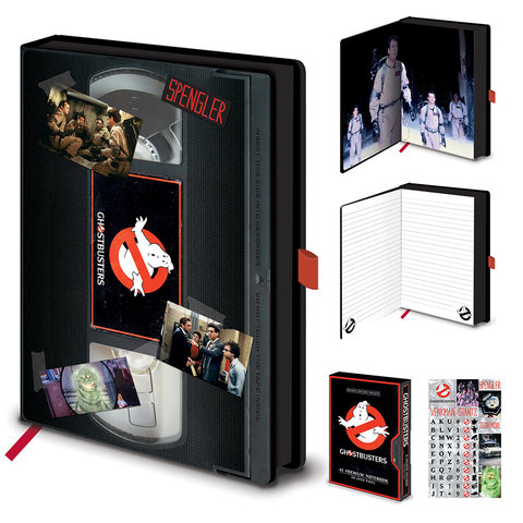 Ghostbusters - VHS Cahier de note A5 premium