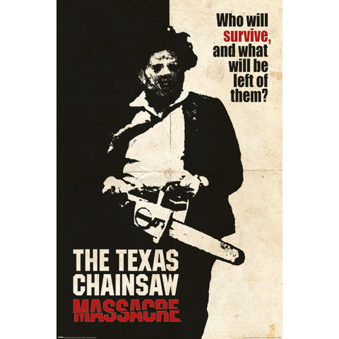 Texas Chainsaw Massacre Who Will Survive - Maxi Poster