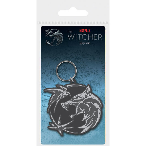 The Witcher Wolf Swallow Star - Keyring