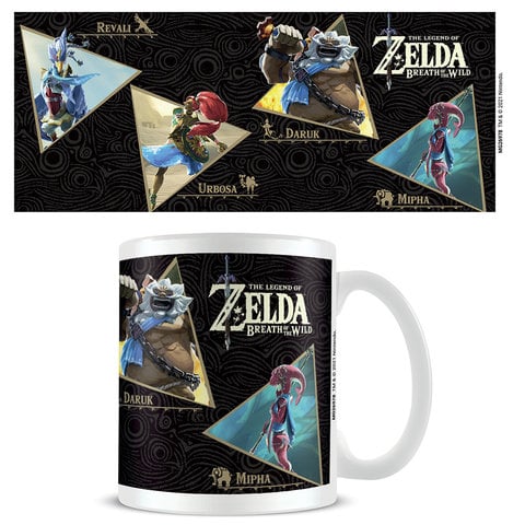 The Legend Of Zelda Breath Of The Wild Champions - Mug