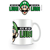 Nintendo Super Mario Here We Go Luigi - Mug