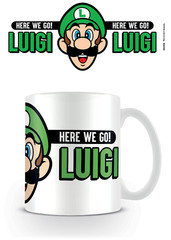 Products tagged with luigi here we go mug