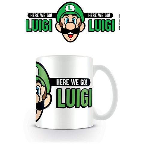 Nintendo Super Mario Here We Go Luigi - Mug