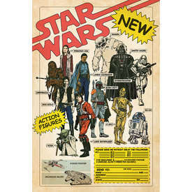 Star Wars Action Figures - Maxi Poster