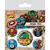 Marvel Comics Hulk - Badge Pack