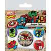 Marvel Comics Iron Man - Badge Pack