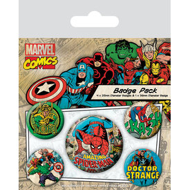 Marvel Comics Spider-Man - Set de Badge
