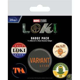 Loki TVA - Badge Pack