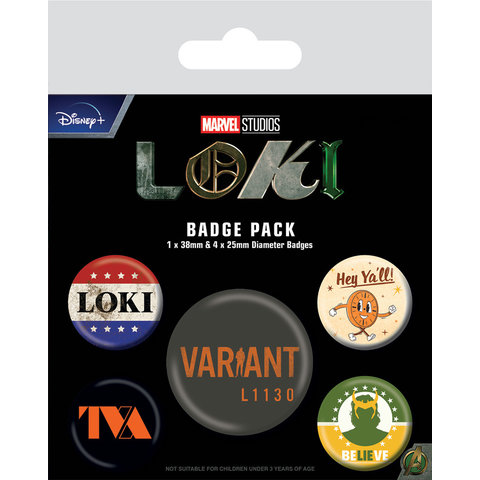 Loki TVA - Badge Pack