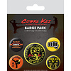 Cobra Kai No Mercy -Set de Badge