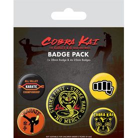 Cobra Kai No Mercy - Set de Badge