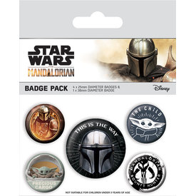 Star Wars The Mandalorian This Is The Way - Set de Badge