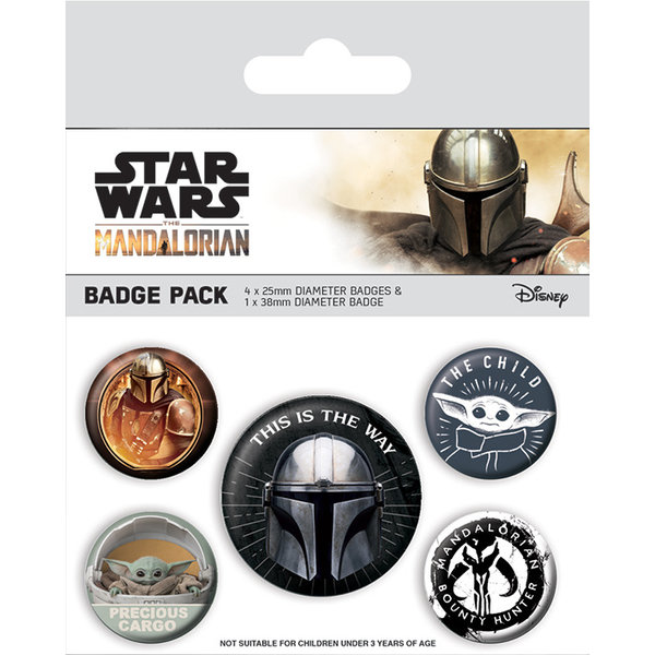 Star Wars The Mandalorian This Is The Way - Badge Pack