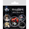 Death Note Characters - Set de Badge