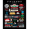 Friends Infographic - Mini Poster