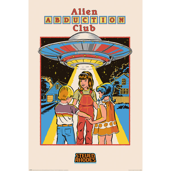 Steven Rhodes Alien Abduction Club - Maxi Poster
