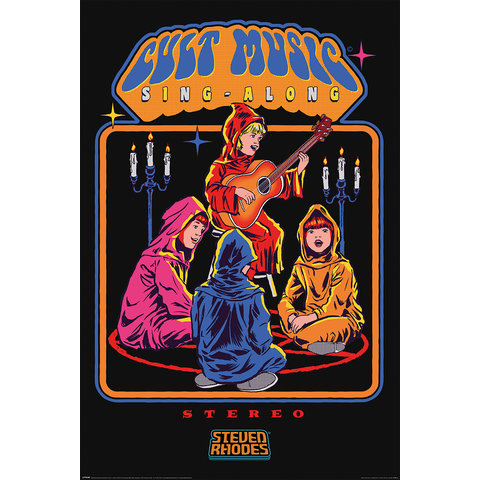 Steven Rhodes Cult Music Sing-Along - Maxi Poster