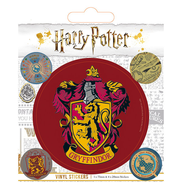 Harry Potter Gryffindor - Vinyl Stickers