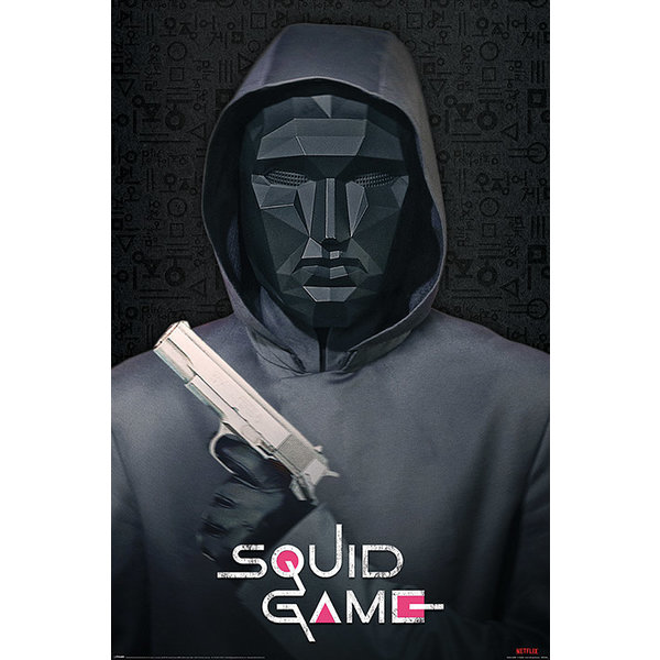 Squid Game Mask Man - Maxi Poster