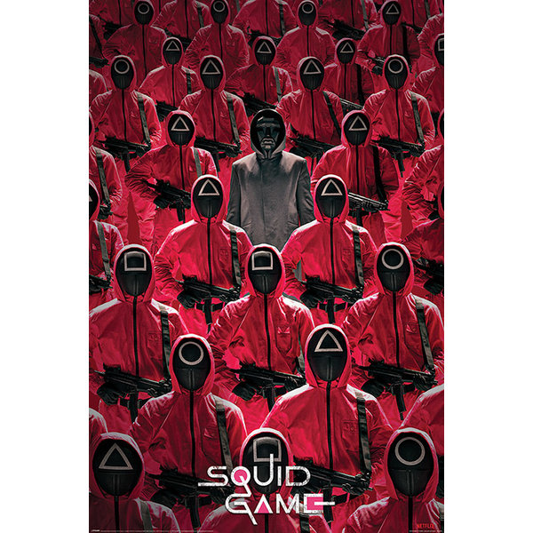 Squid Game Crowd - Maxi Poster