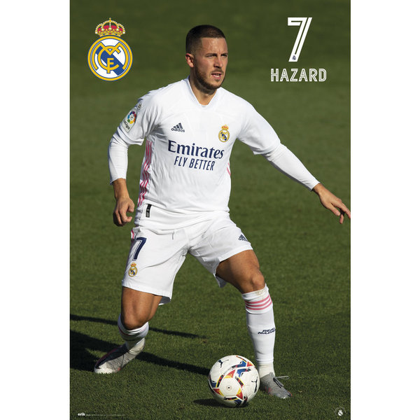 Real Madrid Hazard - Maxi Poster