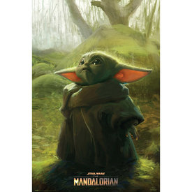 Star Wars The Mandalorian The Child Art - Maxi Poster