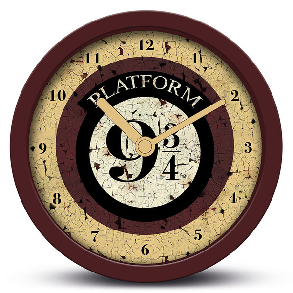 Harry Potter Platform 9 3/4 - Horloge de bureau