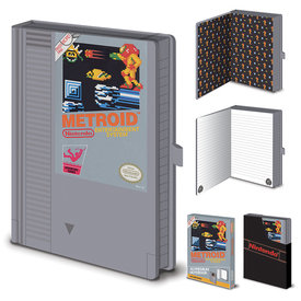 Nintendo Nes Metroid  - Cahier de note A5 premium