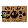 Nightmare Before Christmas A Nightmare Awaits - Deurmat