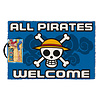 One Piece All Pirates Welcome - Paillasson