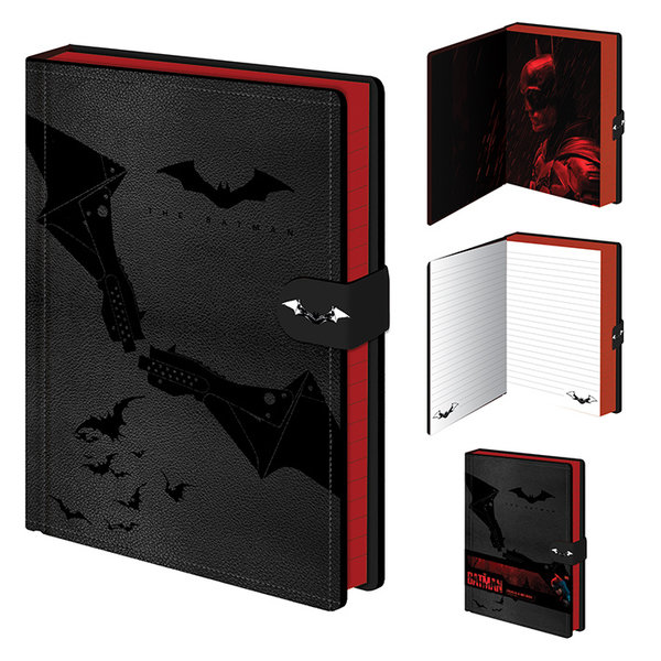 The Batman Leather - Cahier de note A5 premium