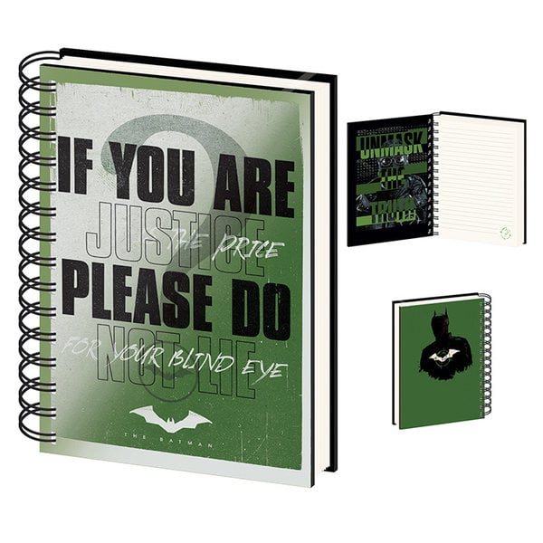 Batman The Riddler - A5 3D Notebook