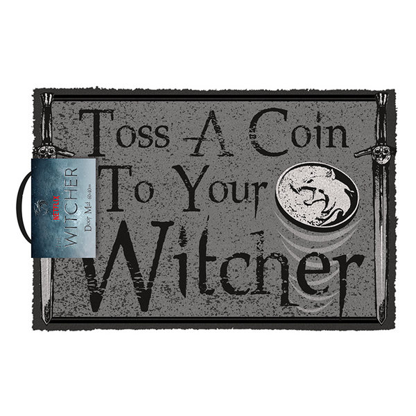 The Witcher Toss a Coin - Paillasson