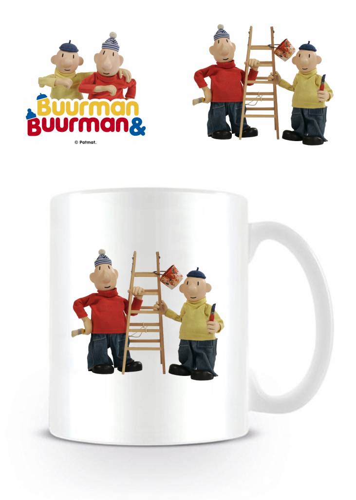 Onwijs Buurman & Buurman Pat & Mat Ladder - Mug Hole in the Wall Hole in GK-46