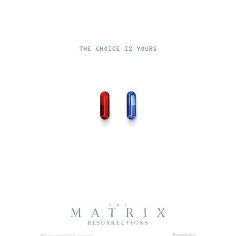 The Matrix Resurrections The Choice is Yours- Maxi Poster