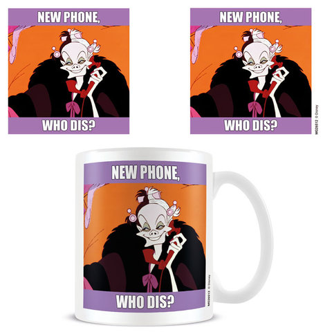 Disney Meme Cruella Phone - Mug